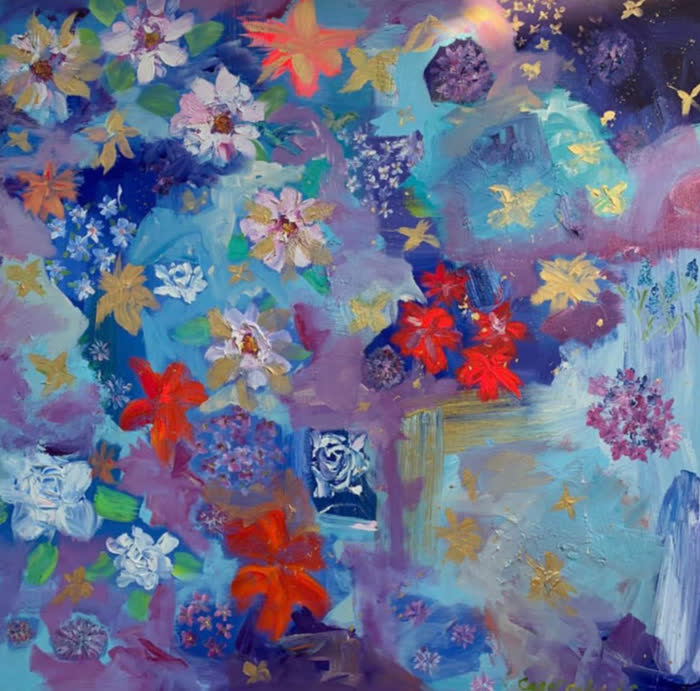 Barbadian Night by Carol Calicchio
