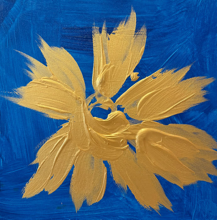 Golden Hibiscus by Carol Calicchio