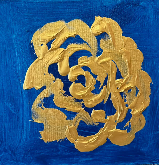 Rose of Gold by Carol Calicchio