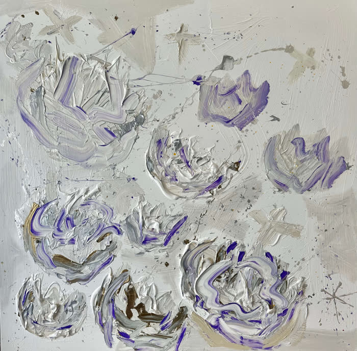 Winter Peonies by Carol Calicchio